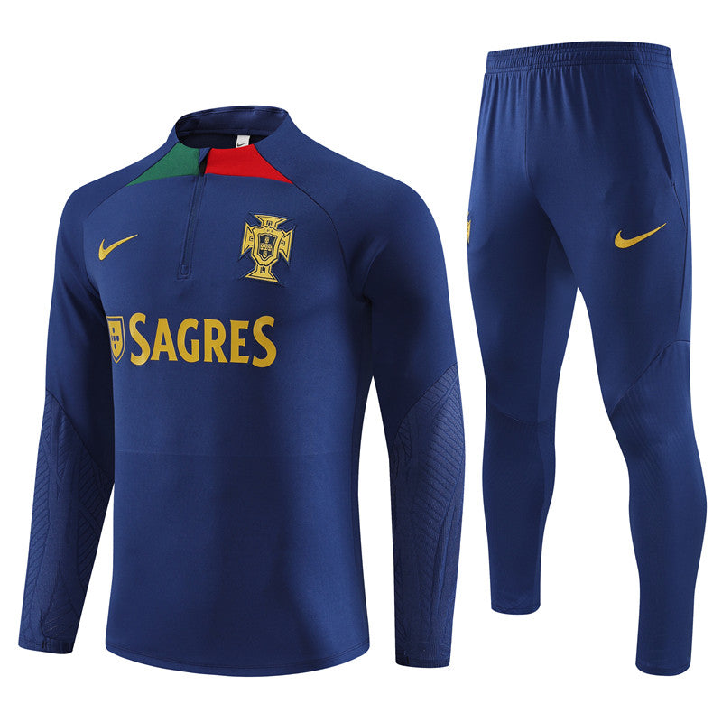 portugal 23 24 royal blue Football Tracksuit