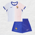 FRANCE EUROS 2024 AWAY KIDS FOOTBALL KIT