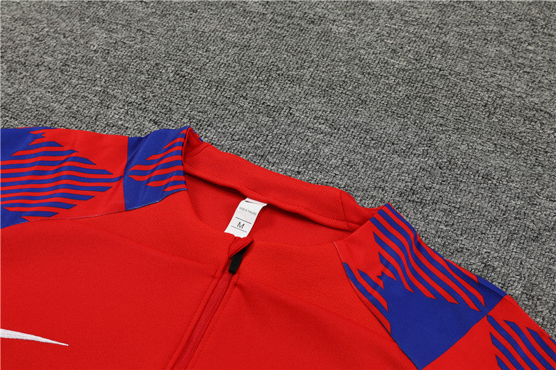 barcelona 23 24 red Football Tracksuit