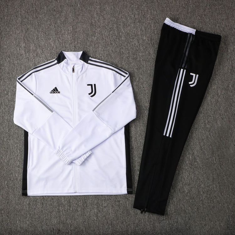 juventus white 20 21 Football Tracksuit jacket