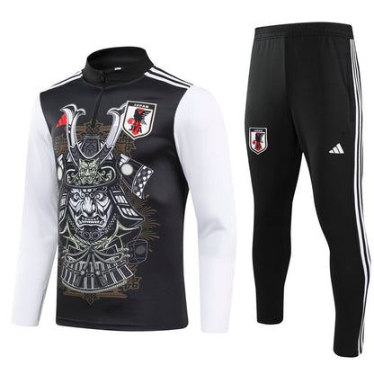 japan 24 25 black facd Football Tracksuit