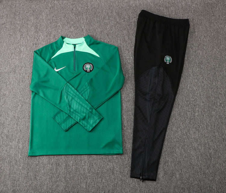 nigeria 22 23 green Football Tracksuit