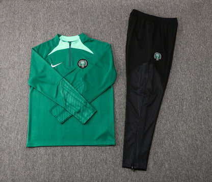 nigeria 22 23 green Football Tracksuit