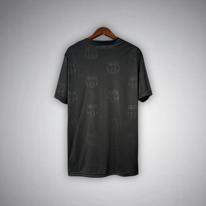 fc barcelona noir camp shirt