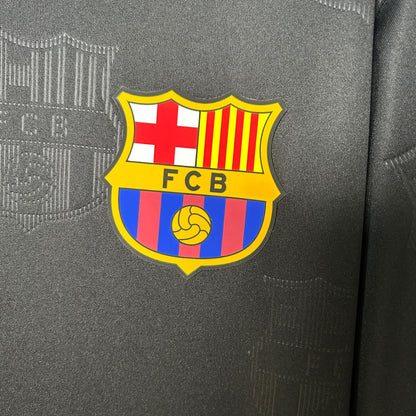 fc barcelona noir camp shirt