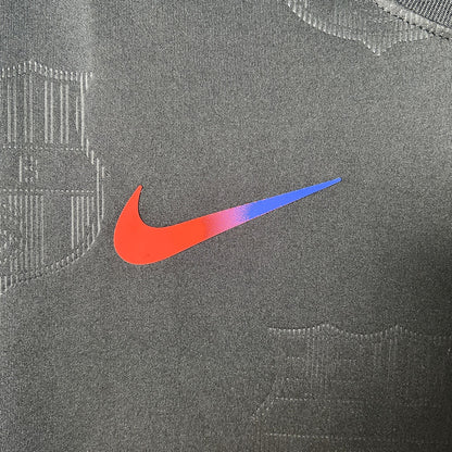 fc barcelona noir camp shirt