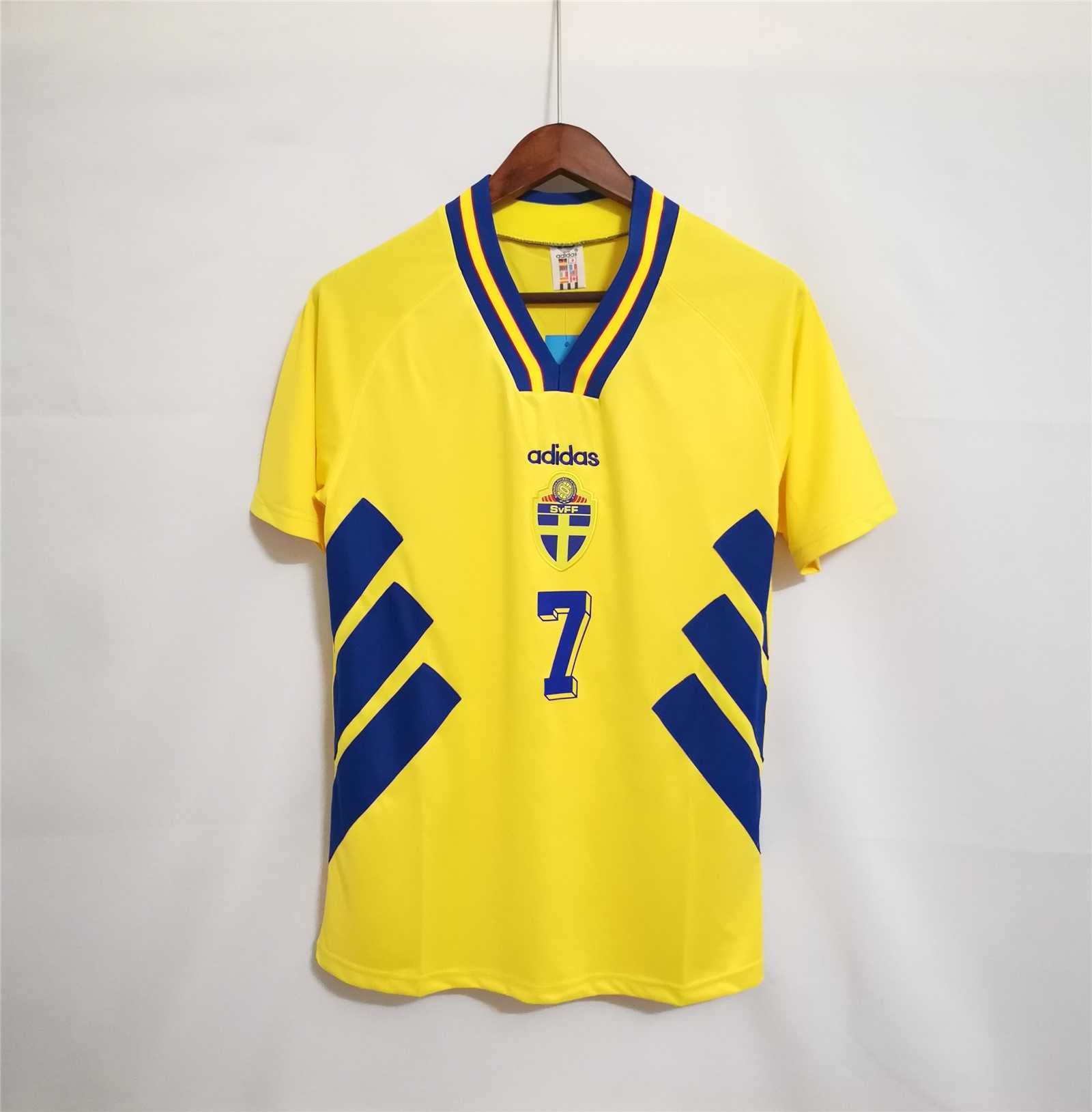 1994 sweden home Retro jersey