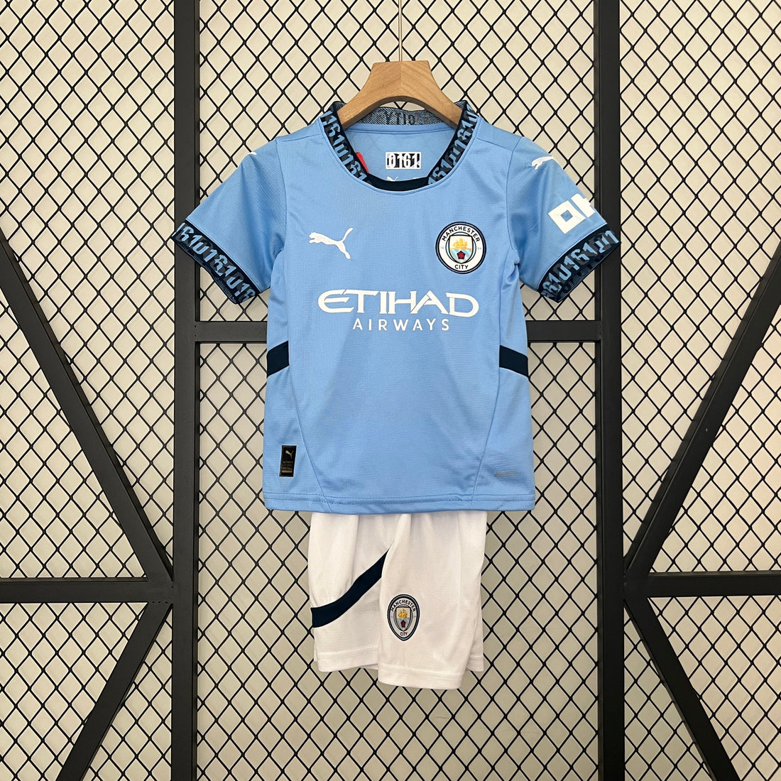 Manchester City 24 25 | Kids Football Kit Home