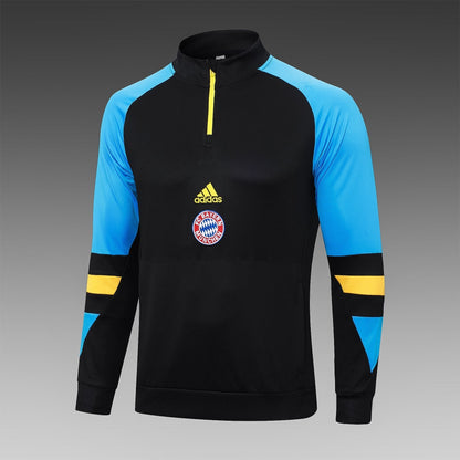 bayern munich 23 24 black Football Tracksuit 1