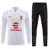 ac milan 23 24 white Football Tracksuit