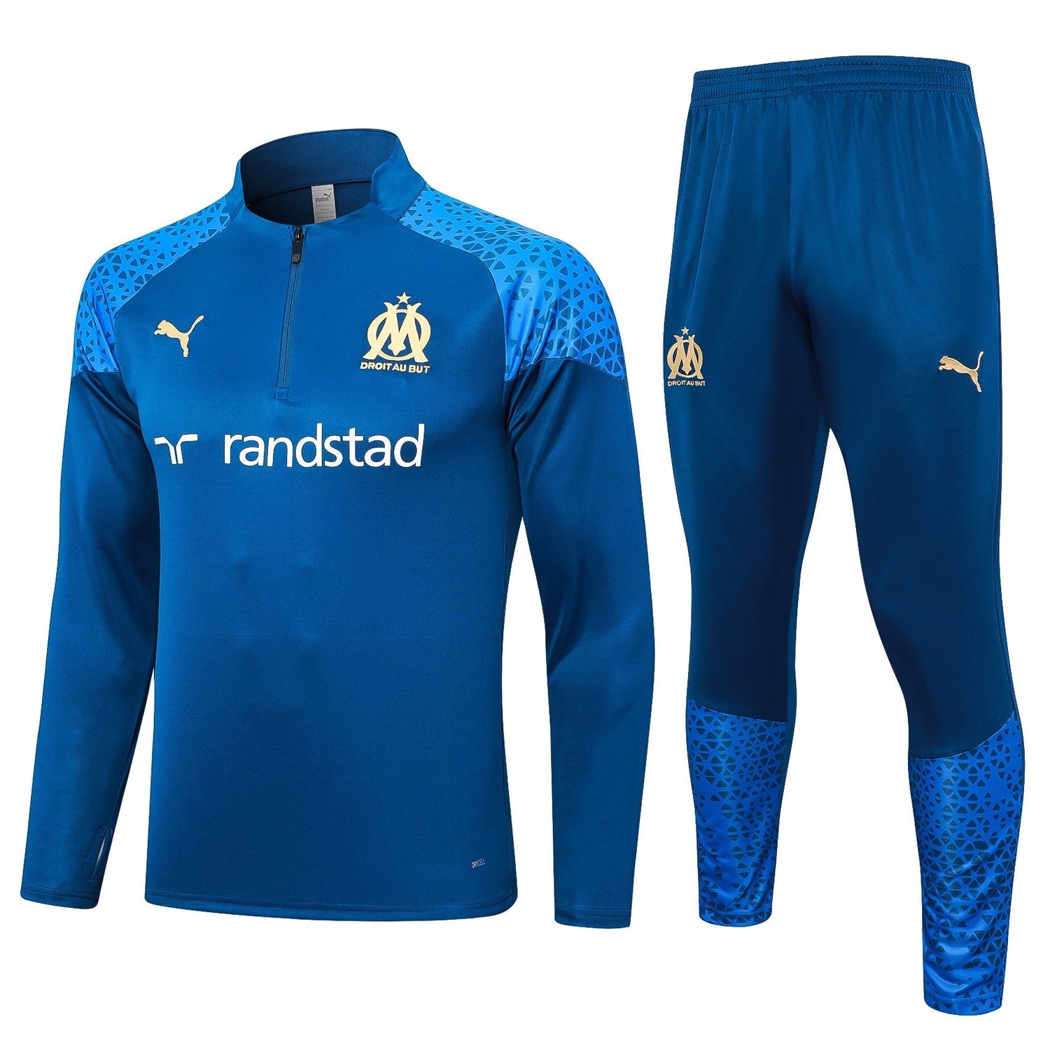 marseille 23 24 Football Tracksuit 1