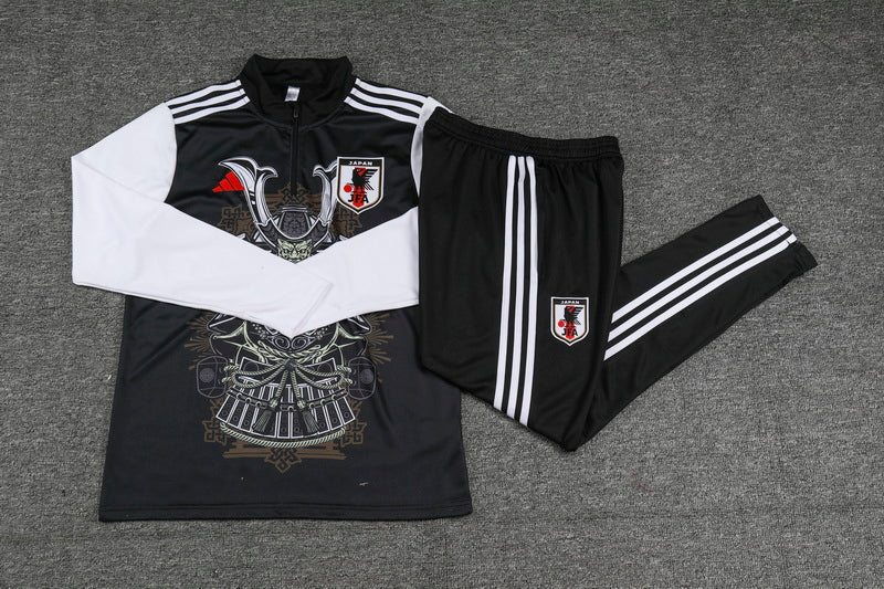 japan 24 25 black facd Football Tracksuit