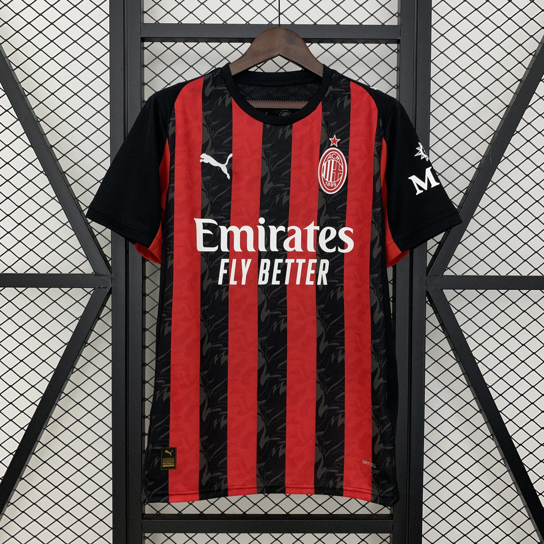 AC Milan 25/26 Home Kit – Fan Version
