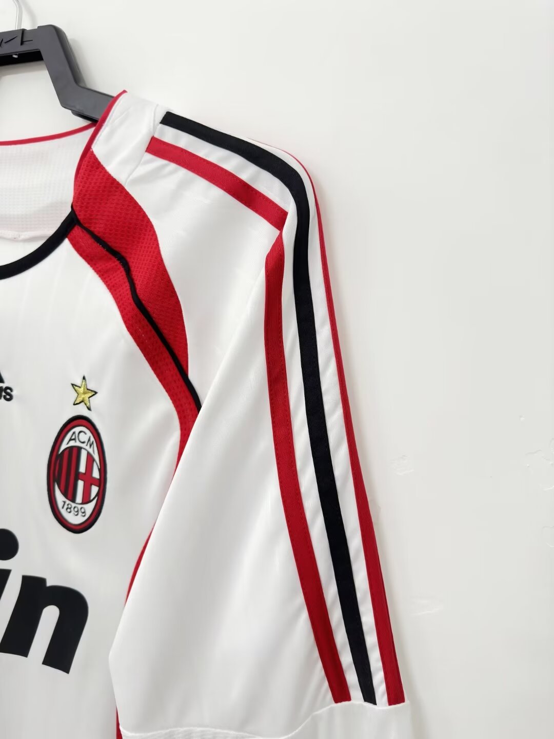 2007 AC Milan Long Sleeve Shirt-Champions League Final