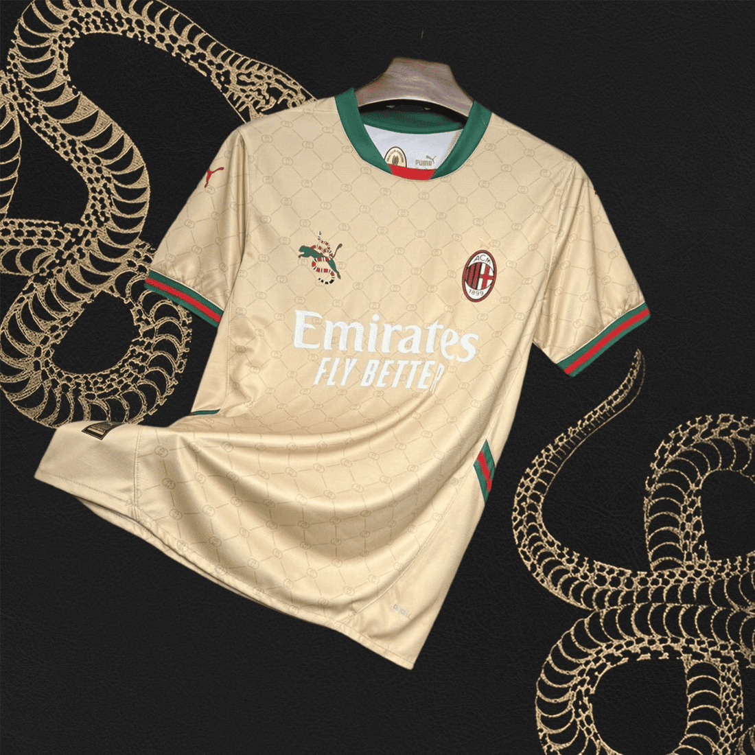 AC Milan x Gucci 2024/2025 Special Edition Kit