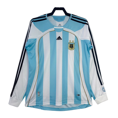 2006 Argentina Retro Long Sleeve Shirt-Home