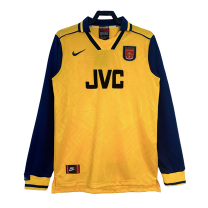 1996-97 Arsenal Retro Long Sleeve Shirt-Away