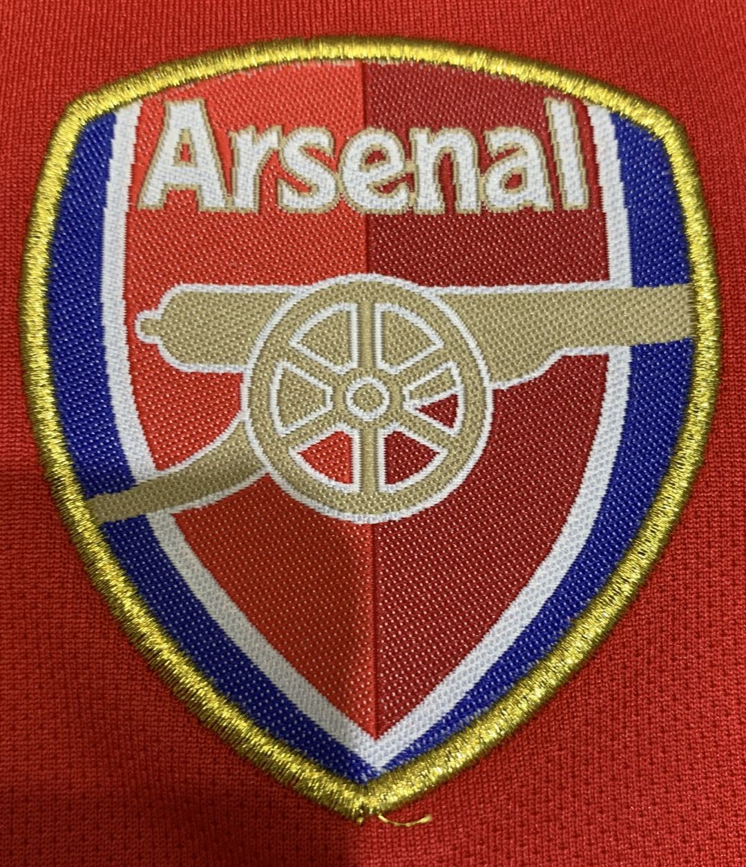 2002-03 Arsenal Retro Long Sleeve Shirt-Home
