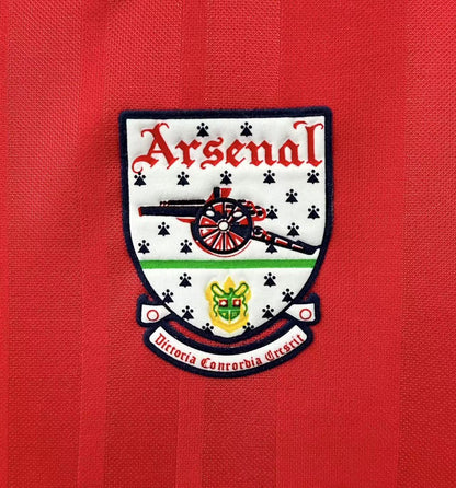 1992-94 Arsenal Retro Long Sleeve Shirt-Home