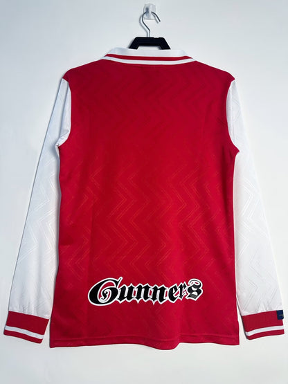 1996-97 Arsenal Retro Long Sleeve Shirt-Home