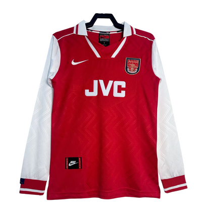 1996-97 Arsenal Retro Long Sleeve Shirt-Home