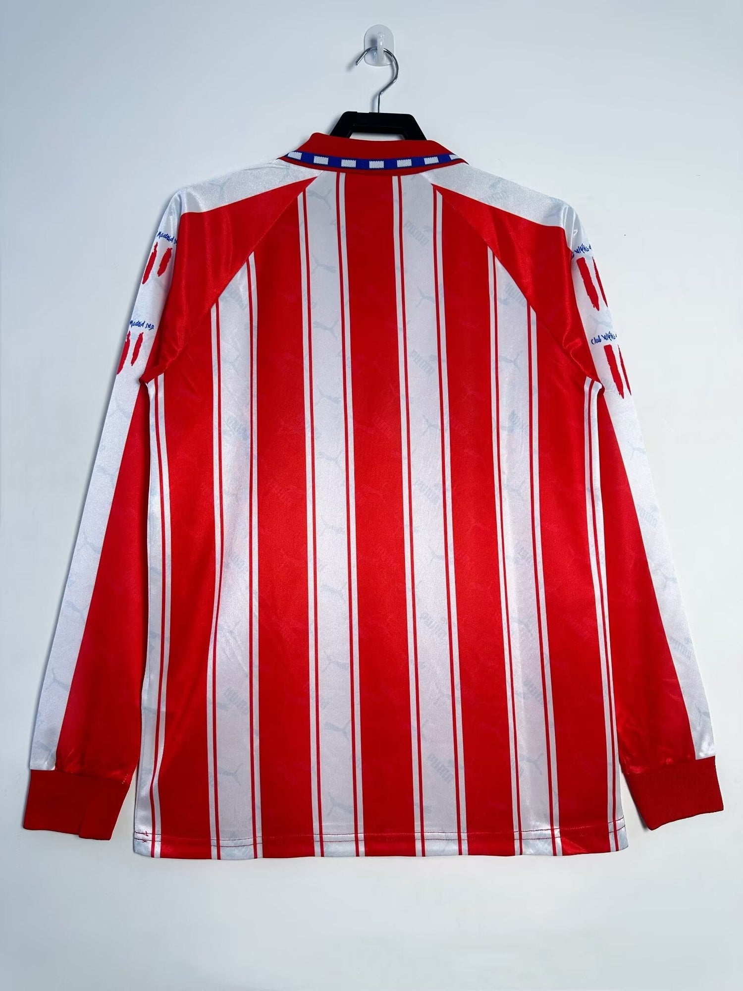 1994-95 Athletico Madrid Retro Long Sleeve Shirt-Home