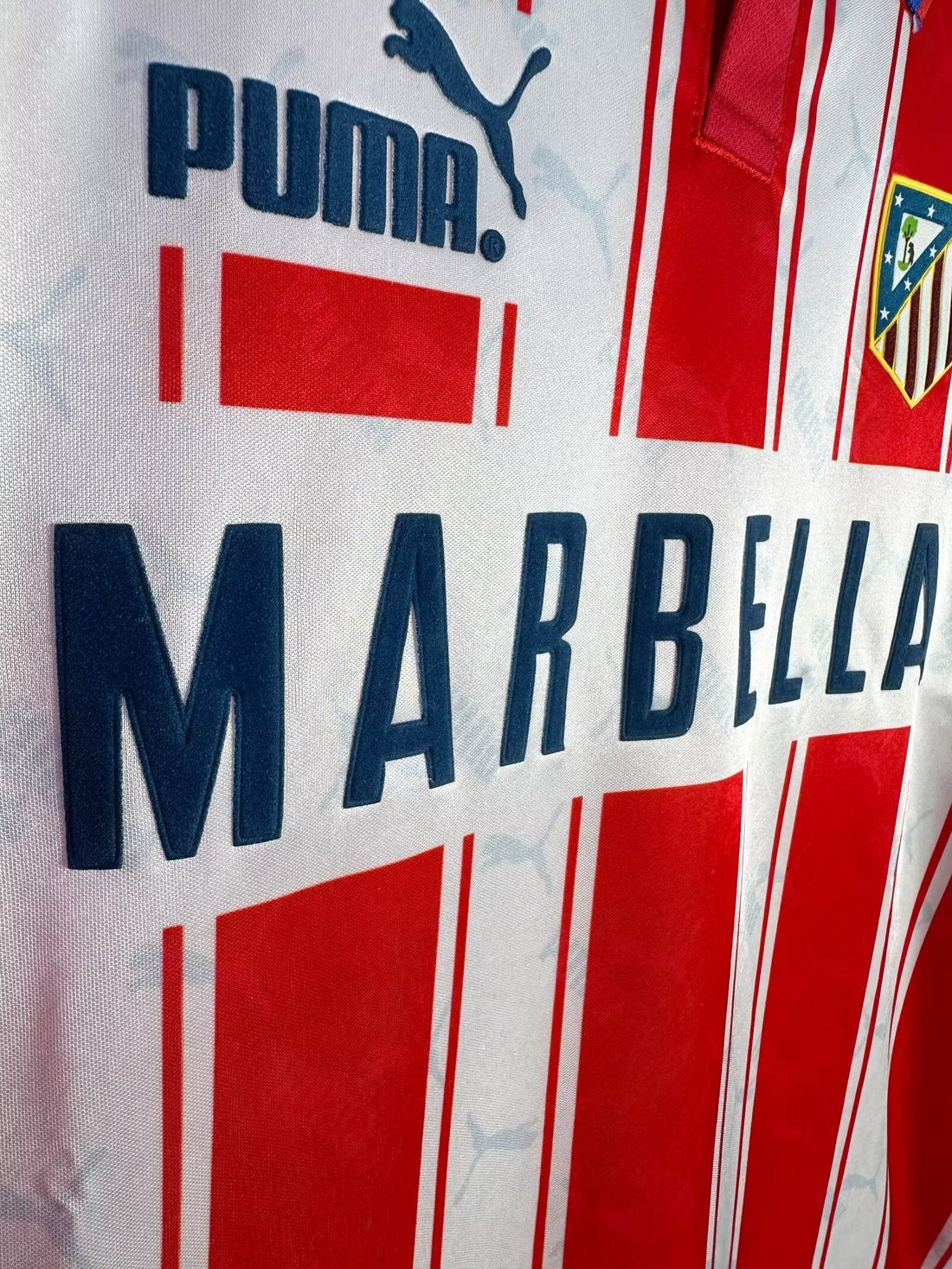 1994-95 Athletico Madrid Retro Long Sleeve Shirt-Home
