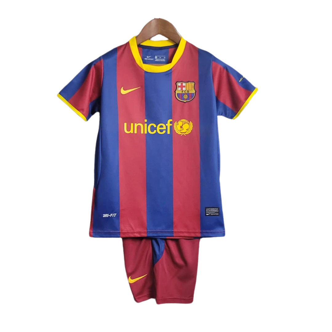2010-2011 FC Barcelona Kids Football Kit