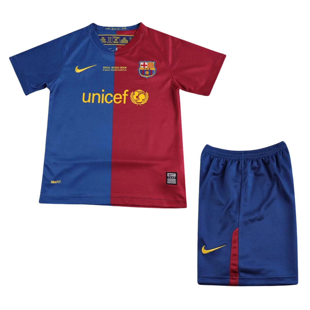 Barcelona Champions League Final 2009 - Kids Football Kit