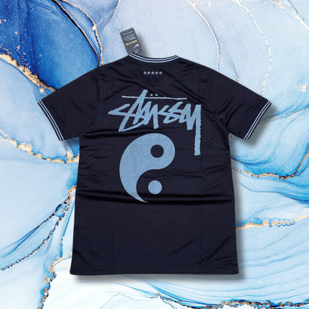 BRAZIL EDITION STUSSY JERSEY - Marble Edition soccer jersey t-shirt football kit shirt trikot camiseta