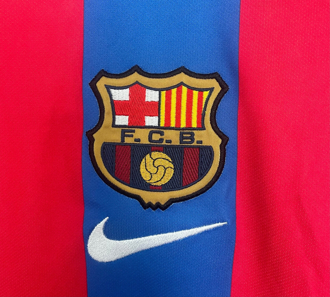 2001-2002 Barcelona Home Retro Shirt