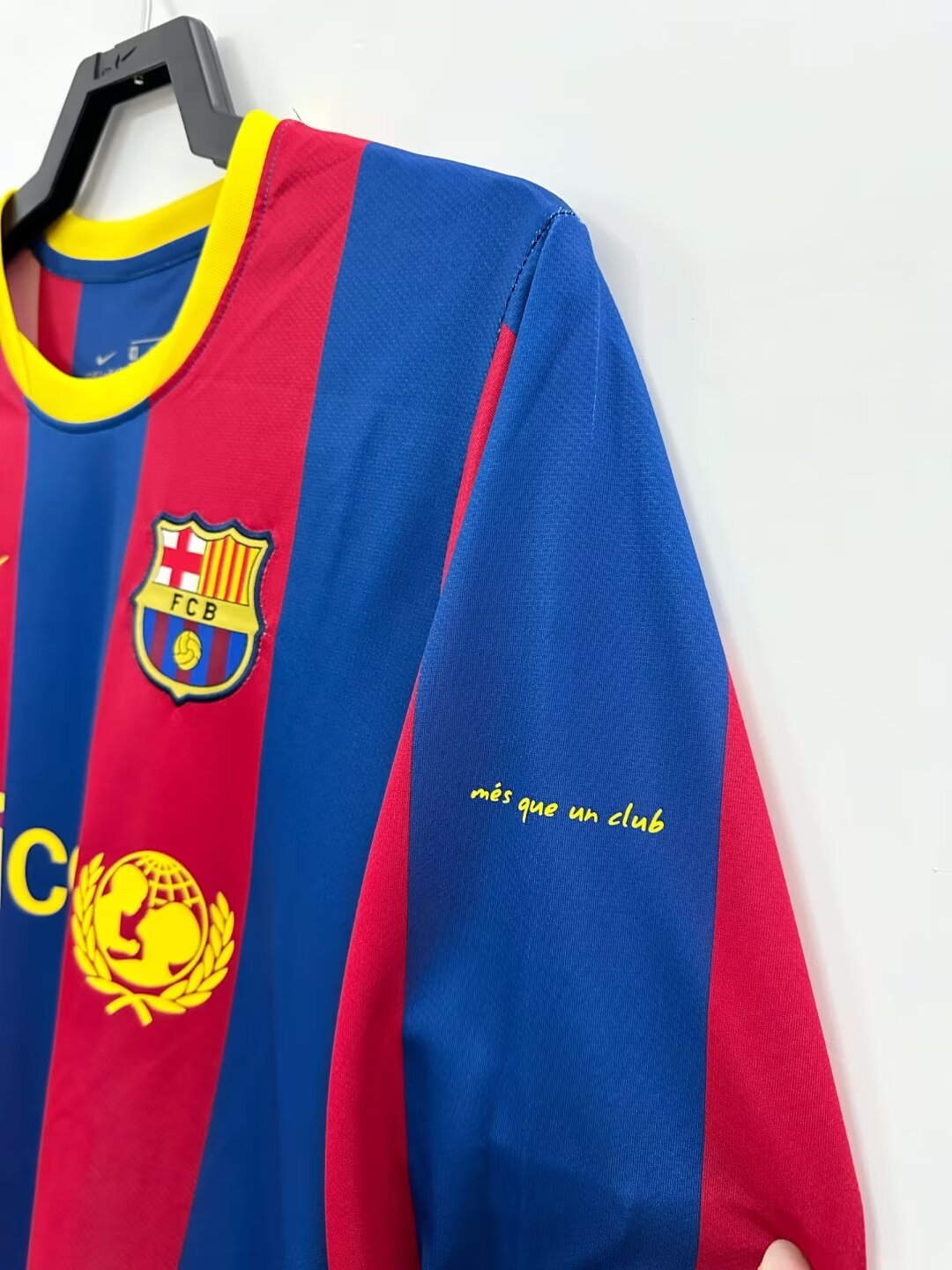 2010-11 Barcelona Retro Long Sleeve Shirt-Home