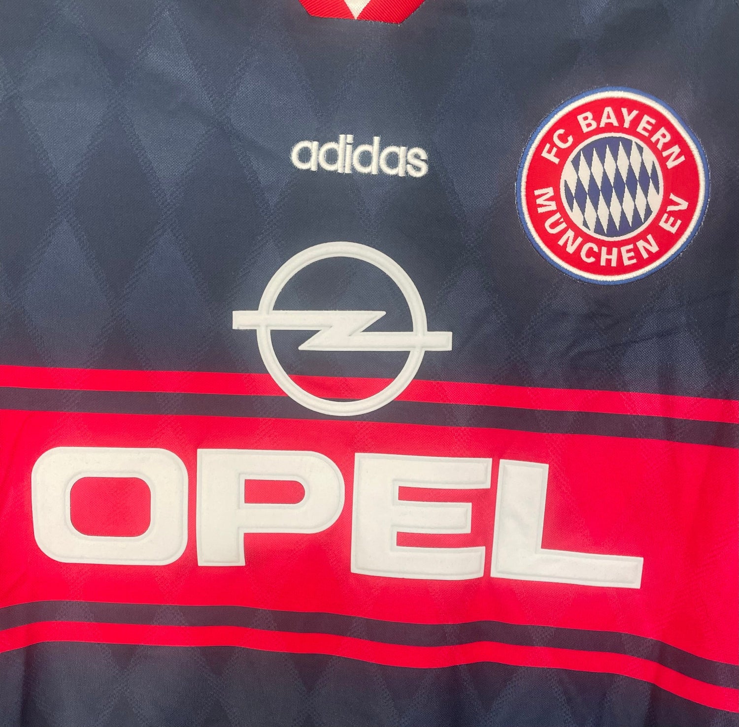 1997-99 Bayern Munich Retro Long Sleeve Shirt-Away