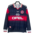 1997-99 Bayern Munich Retro Long Sleeve Shirt-Away