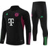 Bayern Munich 24-25 Black Football Tracksuit