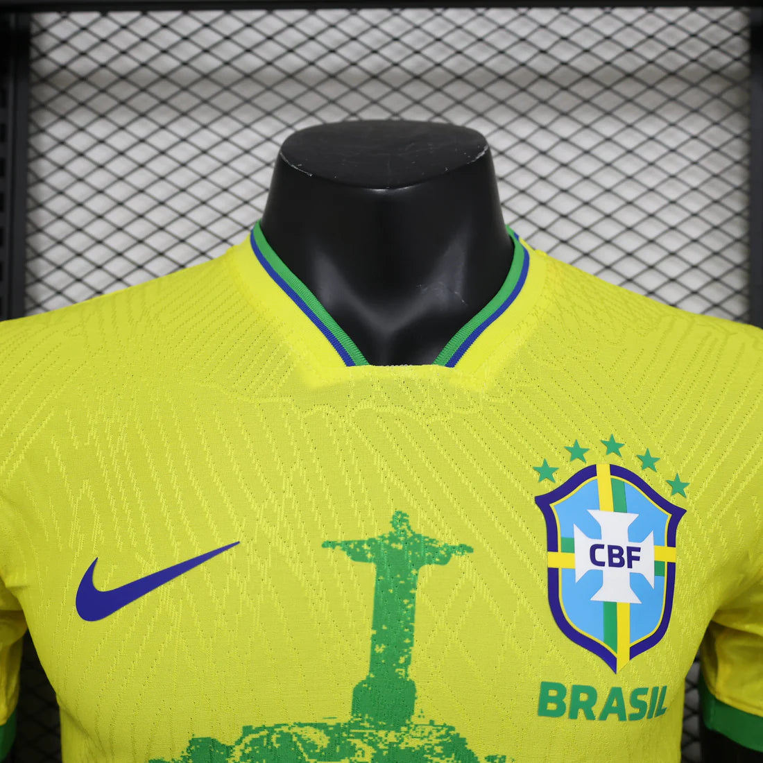 Brazil Rio De Janeiro Special Edition football Kit shirt t-shirt soccer jersey t-shirt from the front