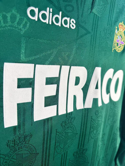 1999-00 Deportivo La Coruña Retro Long Sleeve Shirt-Away