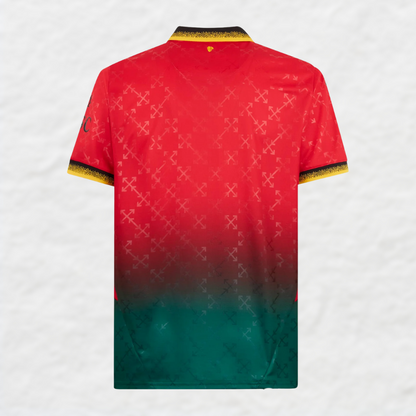 2024 25 ac milan off white shirt red limited edition