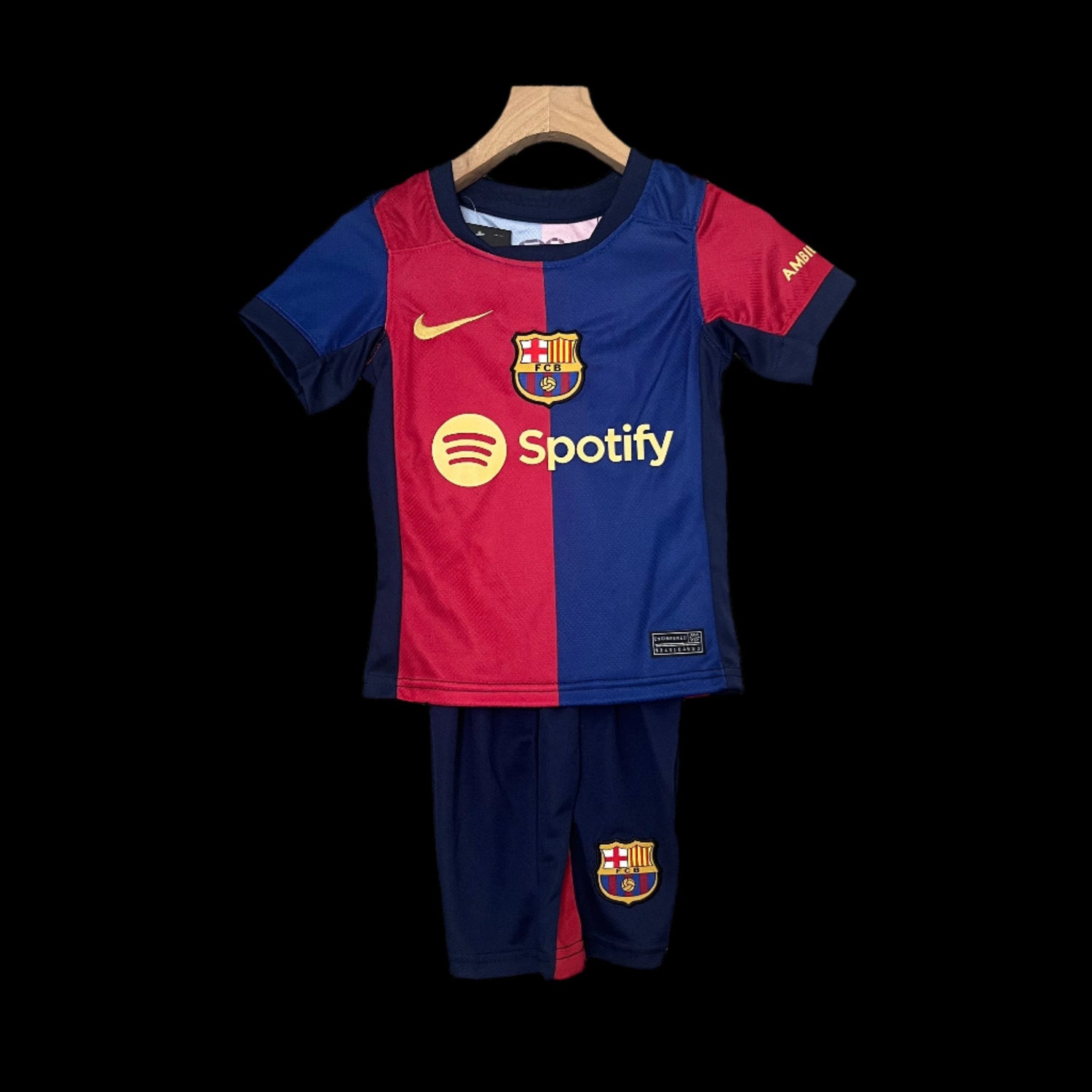 FC Barcelona 24/25 Kids Football shirt from the front