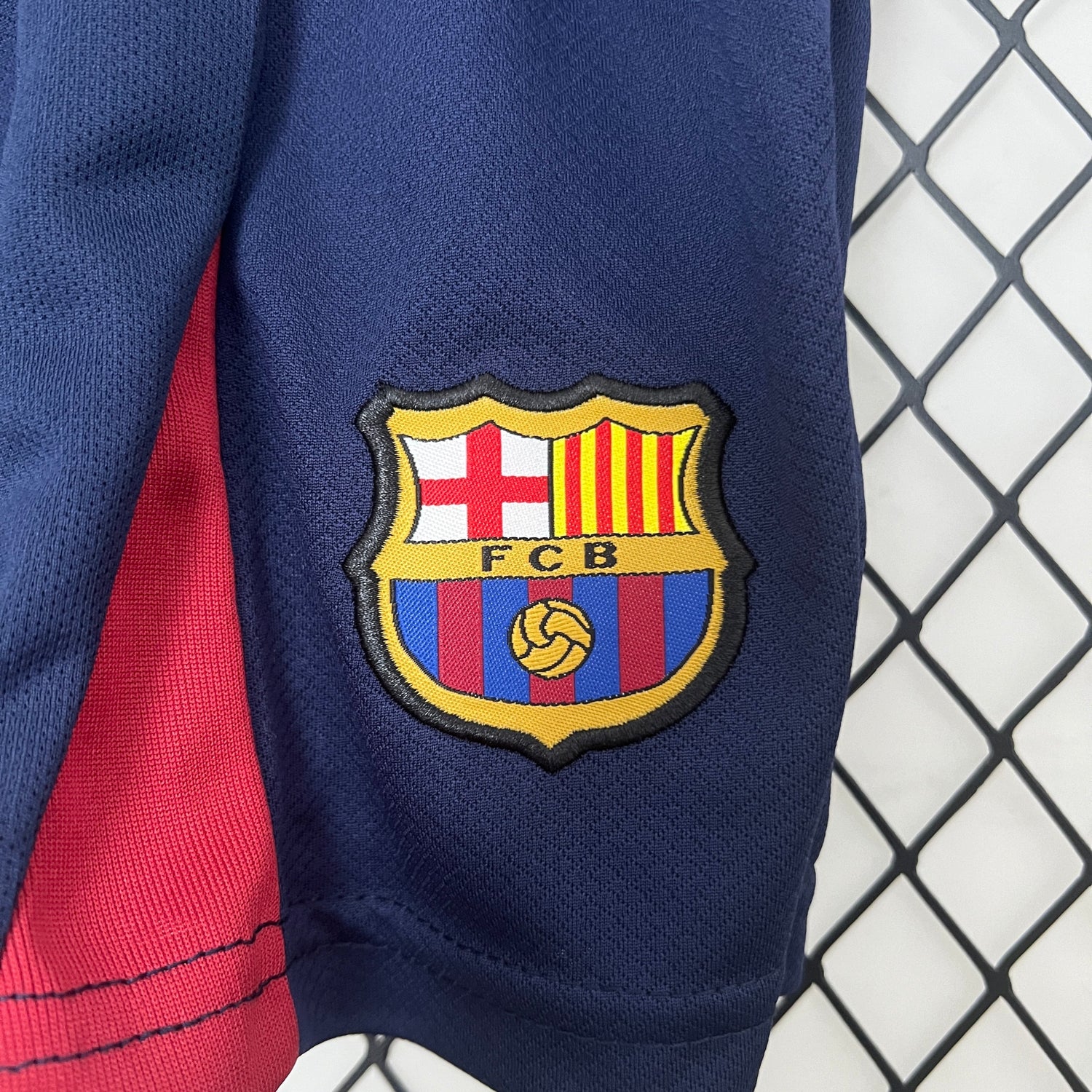 FC Barcelona 24/25 Kids Football shirt logo 2