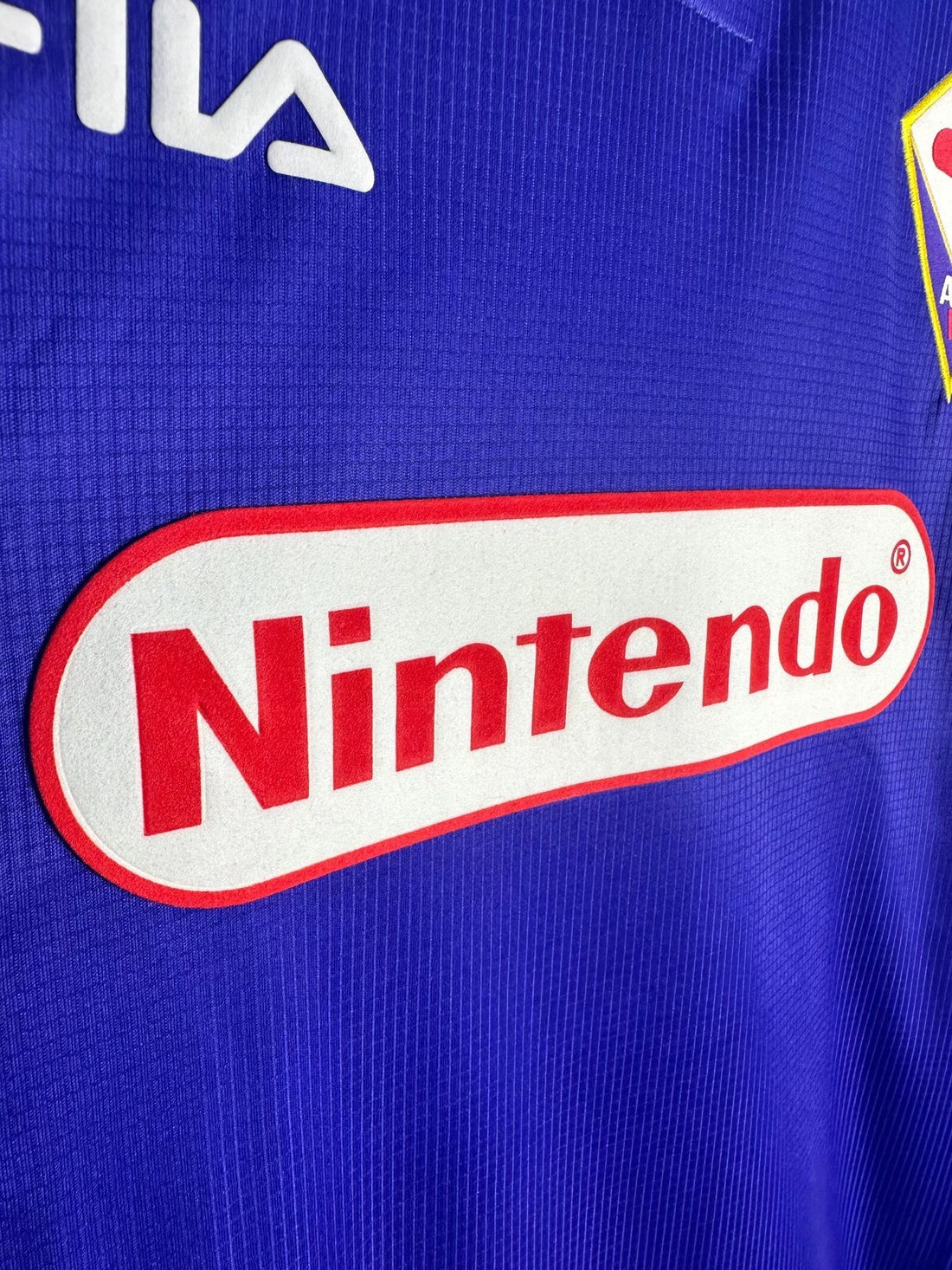 1998-99 Fiorentina Retro Long Sleeve Shirt-Home