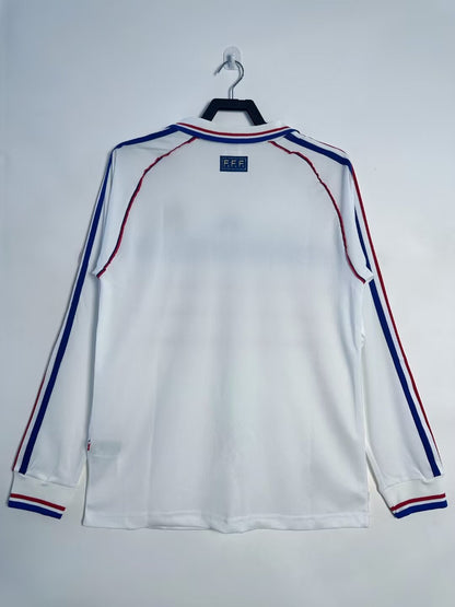 1998 France Retro Long Sleeve Shirt-Away