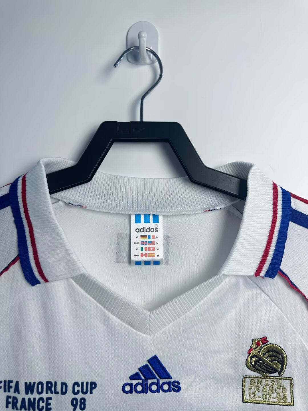 1998 France Retro Long Sleeve Shirt-Away