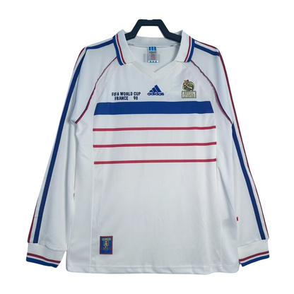 1998 France Retro Long Sleeve Shirt-Away