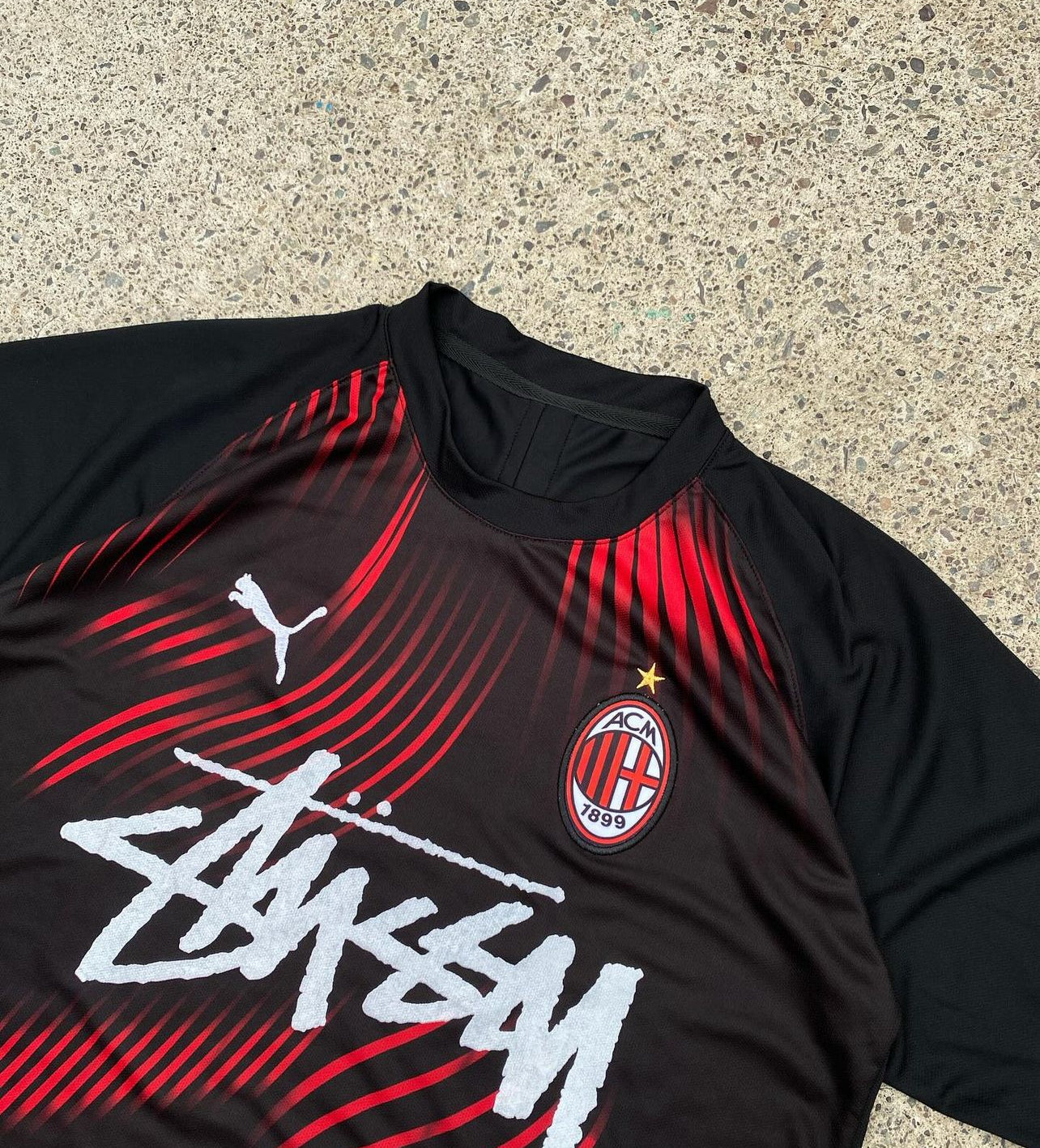 ac milan x stussy special edition