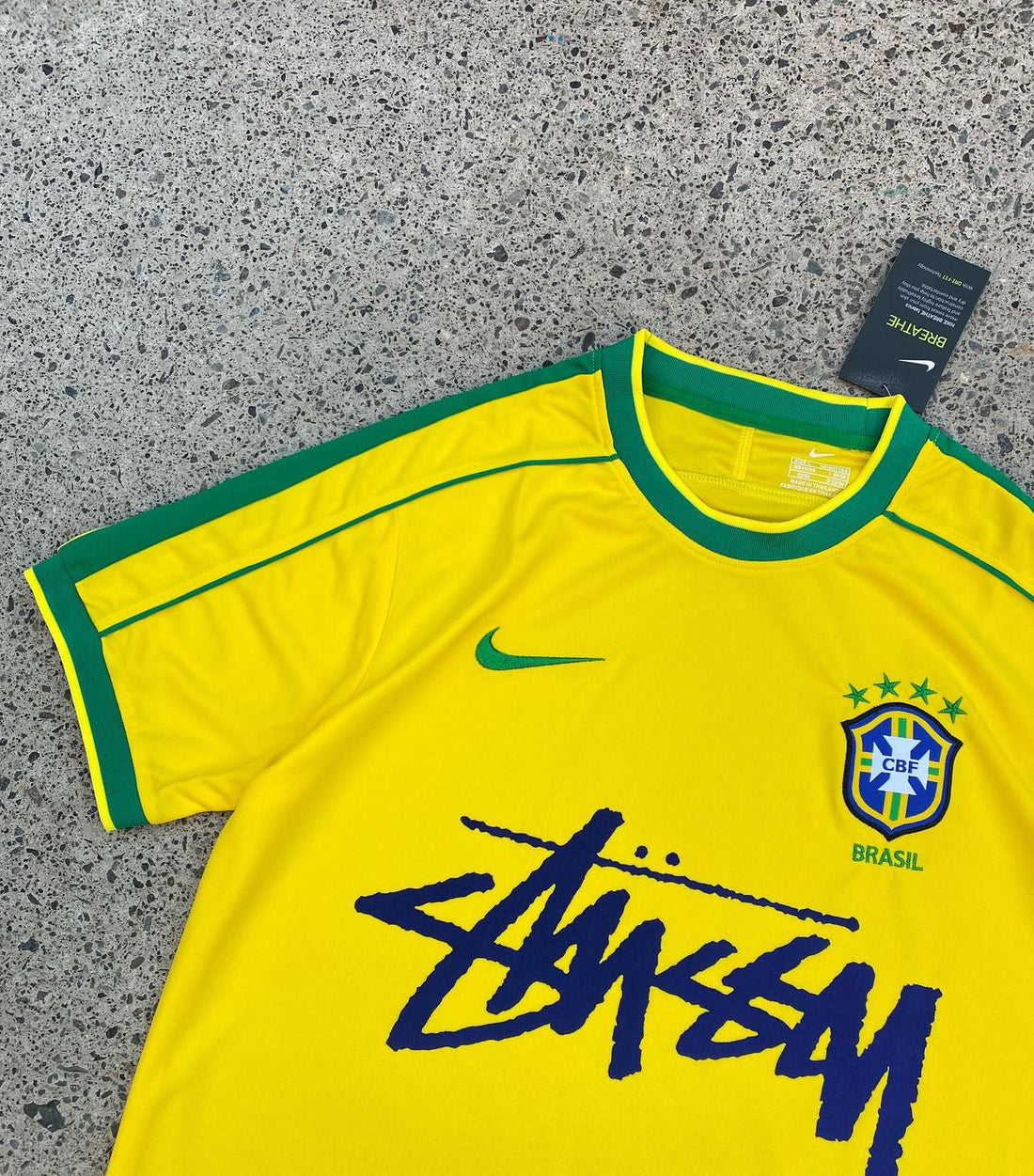 1998 brazil x stussy special edition