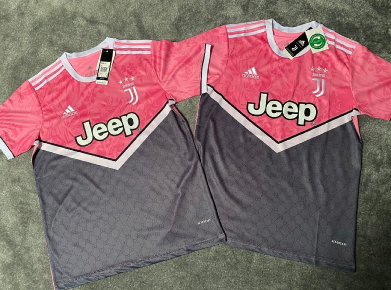 juventus x gucci rosa special edition pink