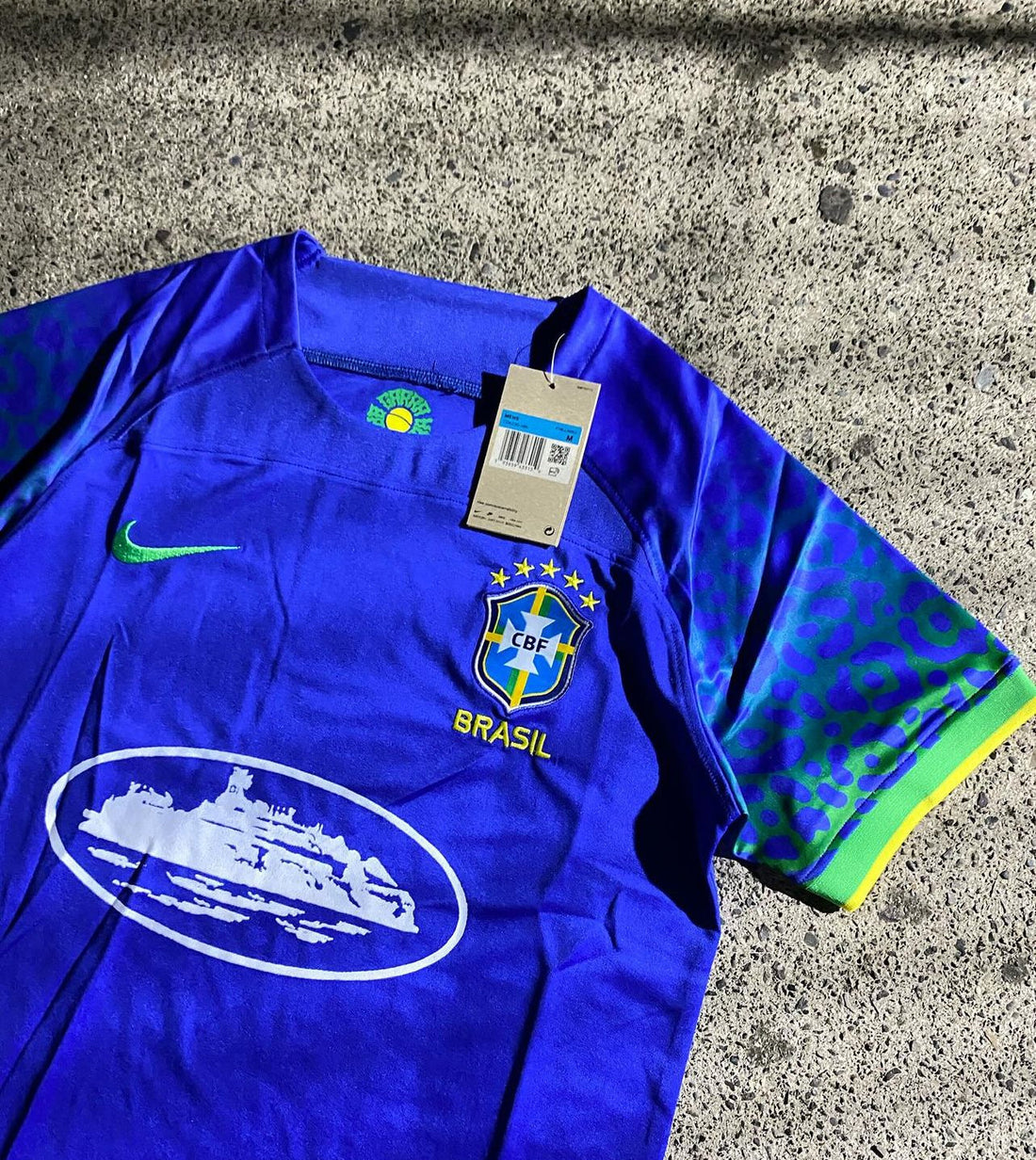 blue brazil x corteiz limited