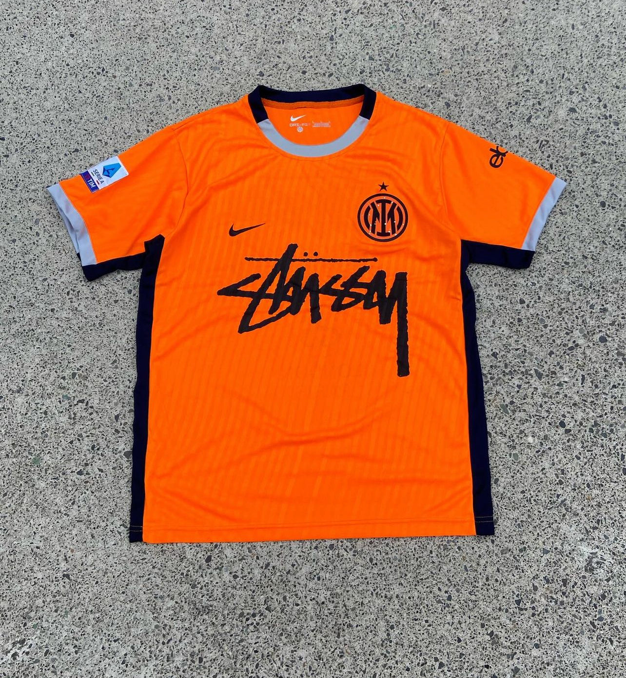 inter milan x stussy limited orange