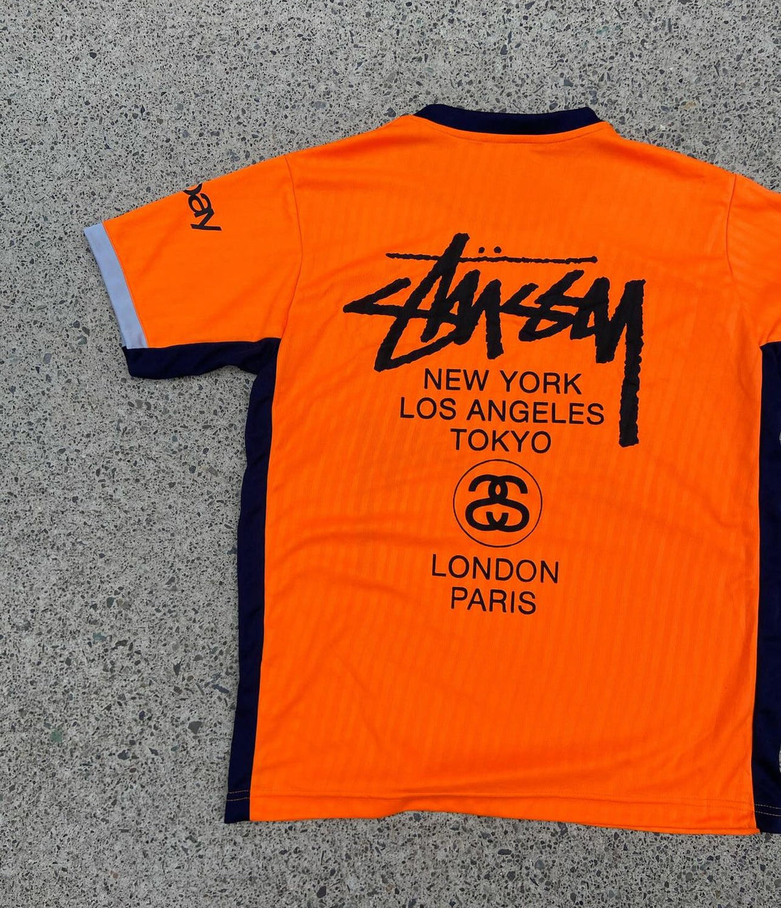 inter milan x stussy limited orange